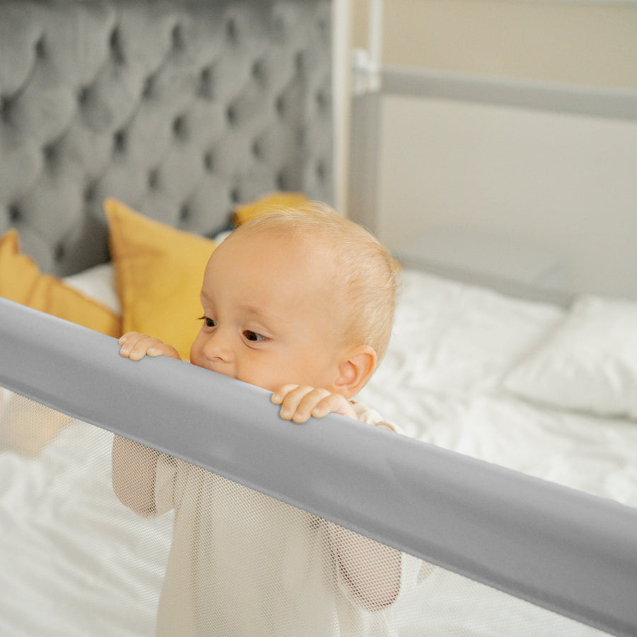 Premium Bettschutzgitter ohne Bohren für Boxspring- und Elternbetten