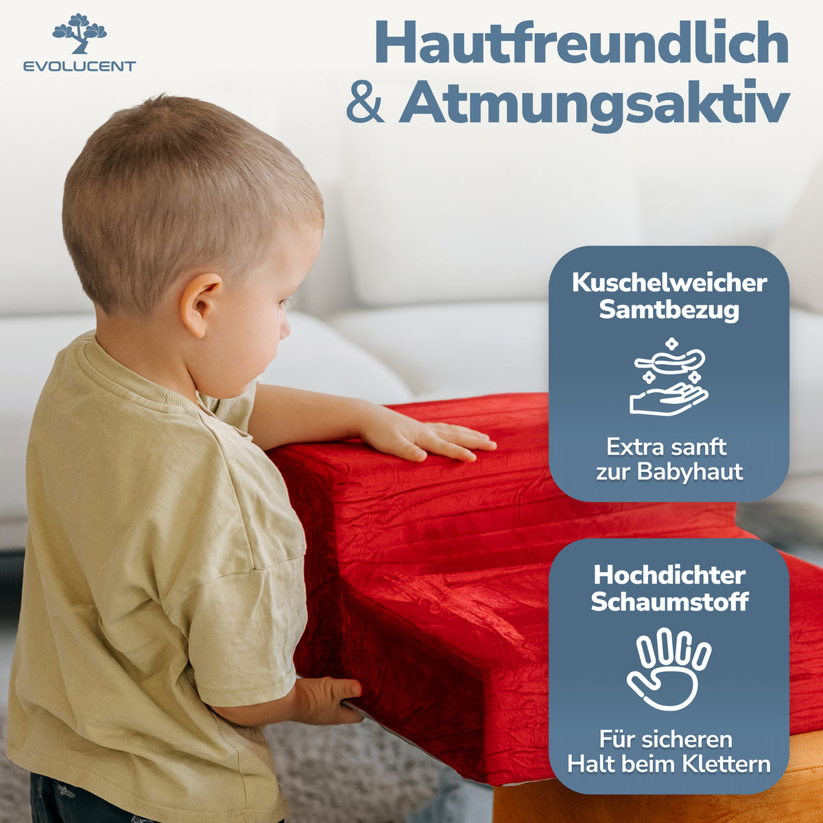 Hautfreundlich und atmungsaktiv (Bunt)