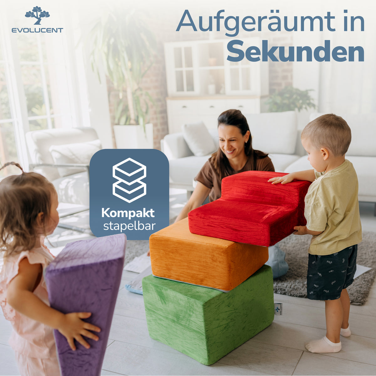 Aufgeräumt in Sekunden (Bunt)